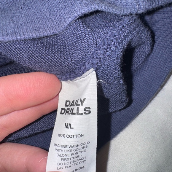 Daily Drills Navy Set (Sweatshirt and Sweatpants) - Picture 5 of 6